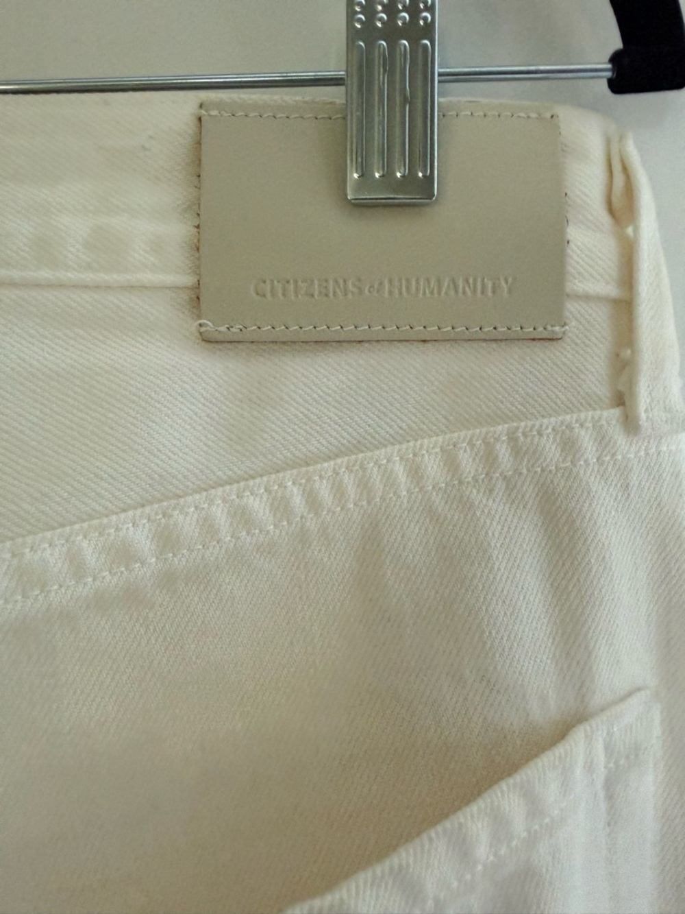 Citizens of Humanity Ayla Baggy in Cream Size 27 - Picture 3 of 6